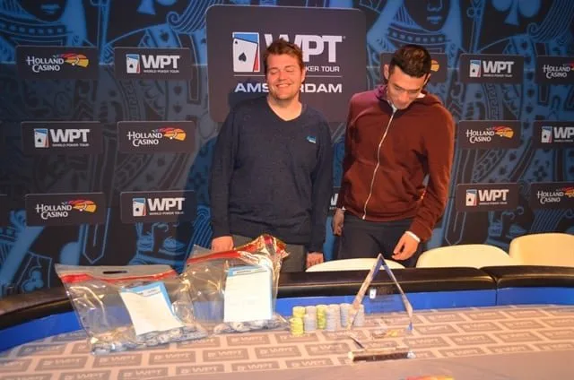 Wheeler en Salter heads up | 2015/05 - World Poker Tour Amsterdam - €6.000 WPT High Roller
