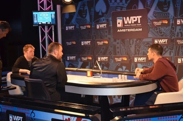 Heads up tussen Salter en Wheeler | 2015/05 - World Poker Tour Amsterdam - €6.000 WPT High Roller