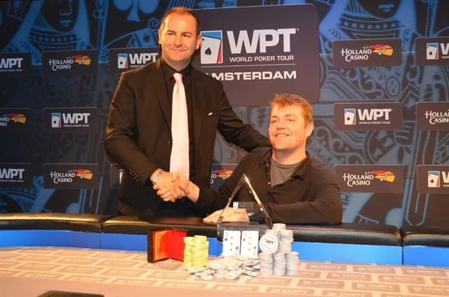 Met de toernooidirecteur | 2015/05 - World Poker Tour Amsterdam - €6.000 WPT High Roller