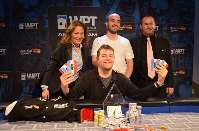 Winnaarsfoto Jason Wheeler | 2015/05 - World Poker Tour Amsterdam - €6.000 WPT High Roller