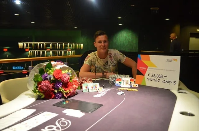  Foeke Deinum winnaar VePS | 2015/07 - Venlo Poker Series - 1000 eu Deep Stack Main Event