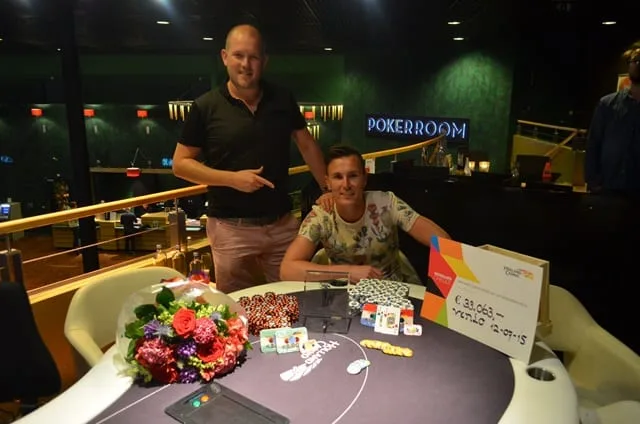  Foeke Deinum winnaar VePS | 2015/07 - Venlo Poker Series - 1000 eu Deep Stack Main Event