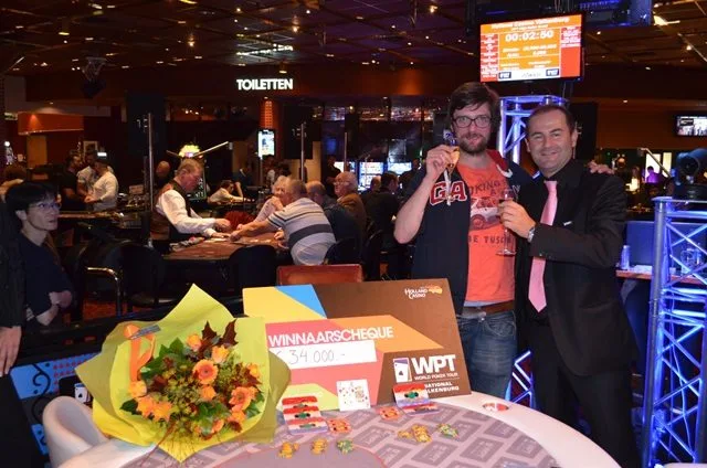 Niels en toernooidirecteur Scalzi | 2015/09 - WPTN Valkenburg - WPTN Valkenburg €1.500 High Roller