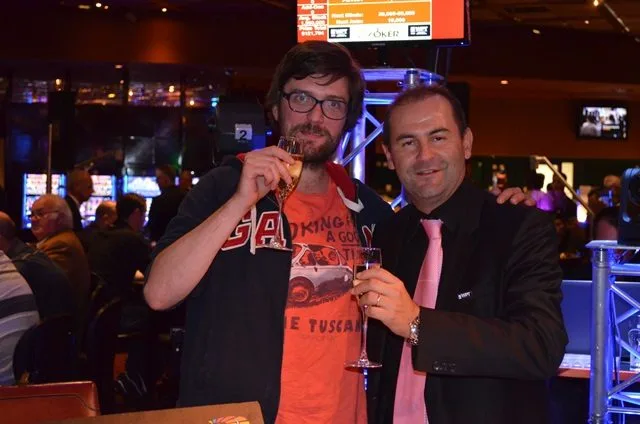 Niels en toernooidirecteur Scalzi | 2015/09 - WPTN Valkenburg - WPTN Valkenburg €1.500 High Roller