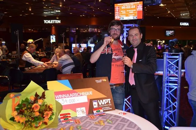 Niels en toernooidirecteur Scalzi | 2015/09 - WPTN Valkenburg - WPTN Valkenburg €1.500 High Roller