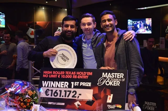 Winnaar Event 4: €10.000 High Roller (Re-entry): Kuljinder Sidhu | 2015/11 - Master Classics of Poker - Event 4: €10.000 High Roller (Re-entry)