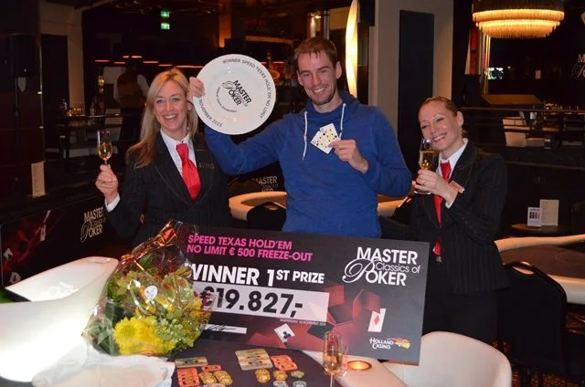 Winnaar Event 7: €500 NLHE Speed: Tobias Peters | 2015/11 - Master Classics of Poker - Event 7: €500 NLHE Speed