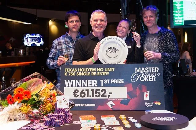 Winnaar Event 11: €750 NLHE (Single Re-entry): Douglas Roberts | 2015/11 - Master Classics of Poker - Event 11: €750 NLHE (Single Re-entry)