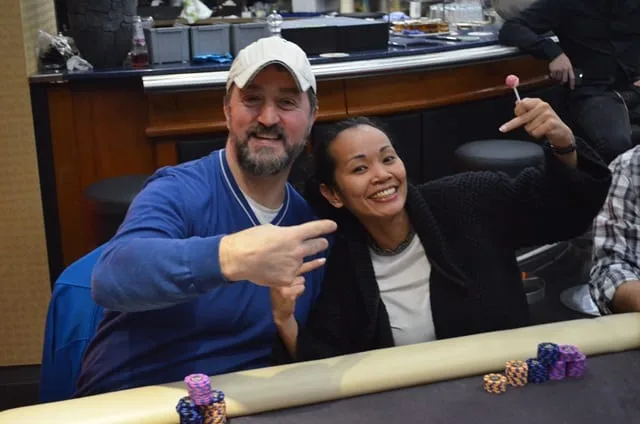 Roseline Siman en buurman | 2016/02 - Scheveningen Poker Series - €600 NLHE Main Event - 