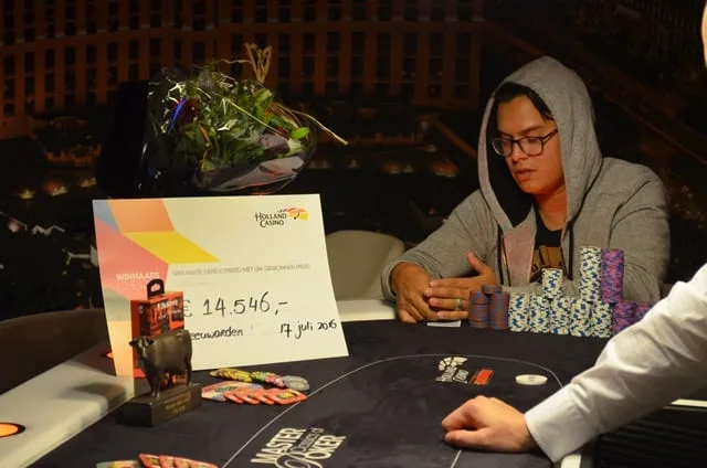Jansma met het geld | 2016/07 - Leeuwarden Poker Series - €300 NLHE Main Event Deepstack