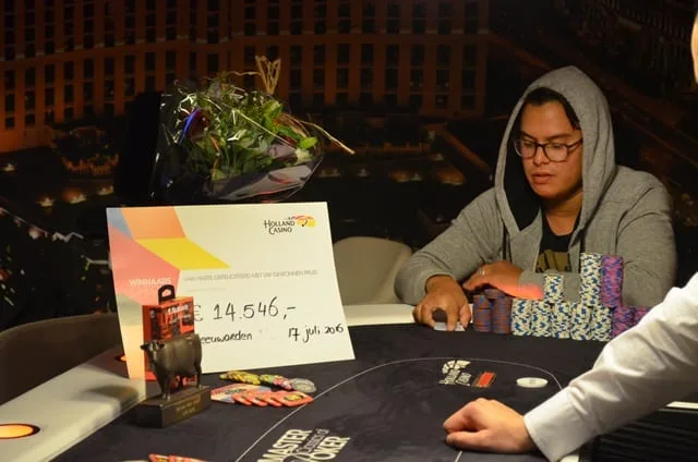Jansma met het geld | 2016/07 - Leeuwarden Poker Series - €300 NLHE Main Event Deepstack