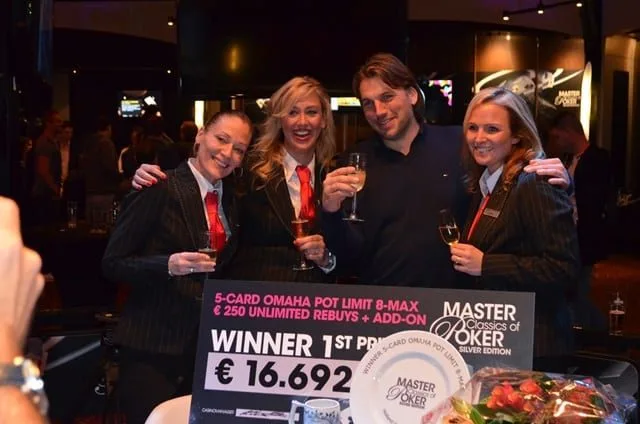 Frank de Wolf wint 5-card PLO event | 2016/11 - Master Classics of Poker - #10 €250 5-Card PLO 8-Max Rebuy