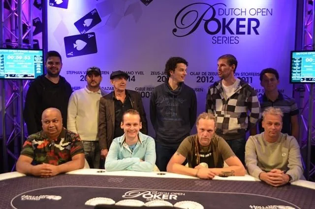 De finalisten | 2016/12 - Dutch Open - €1.500 Dutch Open Main Event