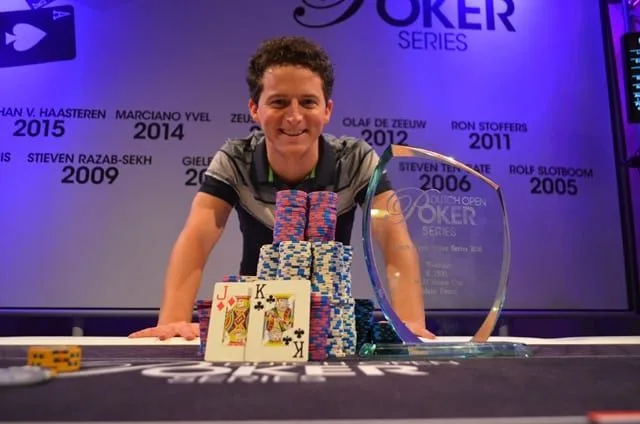 Winnaar €1.500 Dutch Open Main Event: Daniel Carter | 2016/12 - Dutch Open - €1.500 Dutch Open Main Event