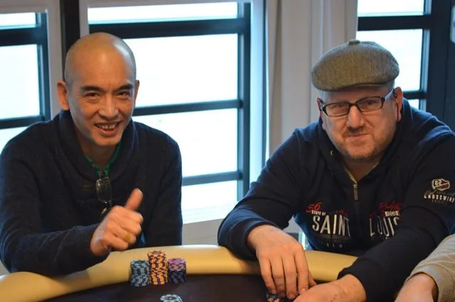 Dai & Matthieu Janssen | 2016/12 - Valkenburg Poker Series - €500 NLHE Main Event Re-entry 