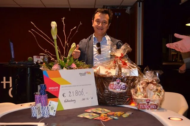 Winnaar €500 NLHE Main Event Re-entry : Tien Dung Nguyen | 2016/12 - Valkenburg Poker Series - €500 NLHE Main Event Re-entry 