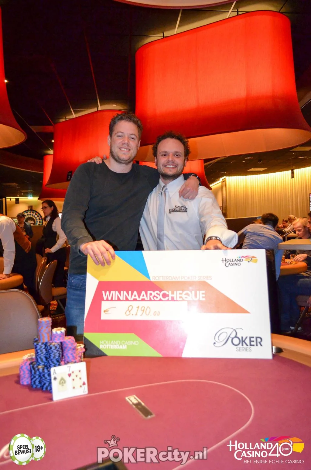 Paul & Julian | 2017/04 - Rotterdam Poker Series - €600 NLHE PSKO Re-entry (€300+€300)
