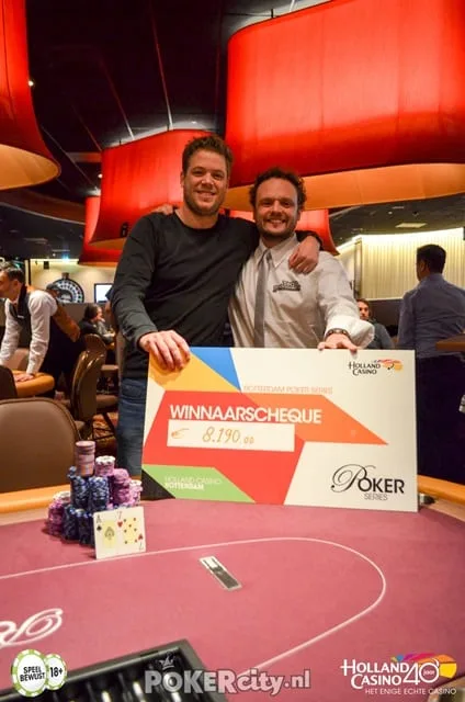 Paul & Julian | 2017/04 - Rotterdam Poker Series - €600 NLHE PSKO Re-entry (€300+€300)