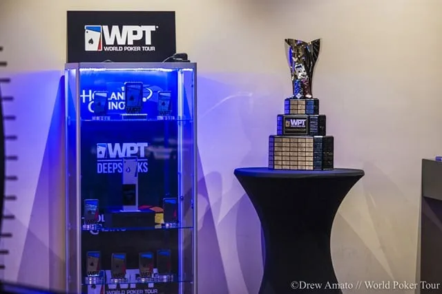 Prijzenkast en bokaal | 2017/05 - World Poker Tour Amsterdam - €1.500 WPT DeepStacks 
