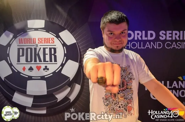 © 2026 Pokercity | Maksym Lavrov | 2017/08 - WSOP Circuit Rotterdam - #2 €330 WSOP NLHE Turbo Maksym Lavrov | 2017/08 - WSOP Circuit Rotterdam - #2 €330 WSOP NLHE Turbo