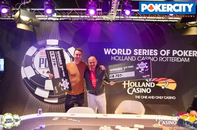 Huib den Hartog & Adriano Scagnetti | 2017/08 - WSOP Circuit Rotterdam - #4 €440 WSOP NLHE PSKO