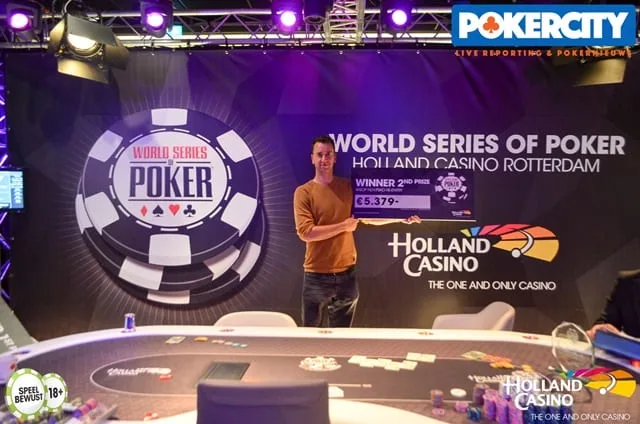 Huib den Hartog | 2017/08 - WSOP Circuit Rotterdam - #4 €440 WSOP NLHE PSKO