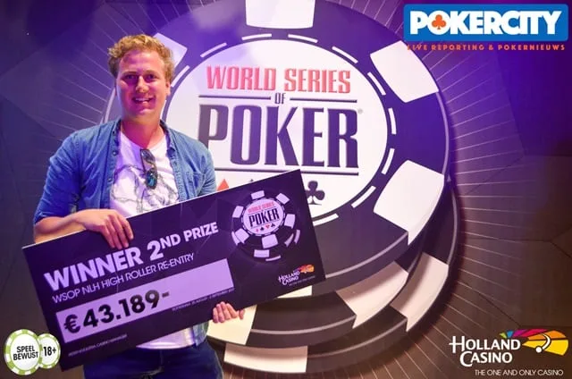 Freek Scholten | 2017/08 - WSOP Circuit Rotterdam - #6 €3.500 WSOP NLHE High Roller