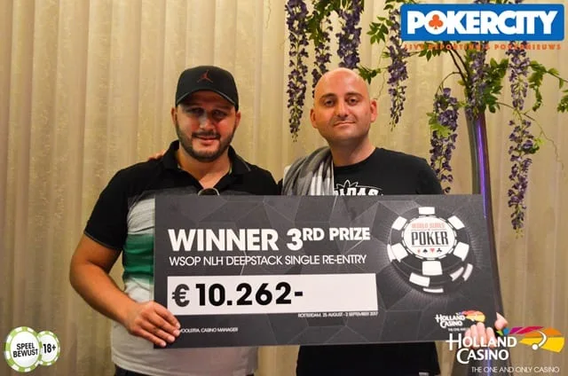 © 2026 Pokercity | Semih Baggart | 2017/08 - WSOP Circuit Rotterdam - #7 €550 WSOP NLHE Deepstack Semih Baggart | 2017/08 - WSOP Circuit Rotterdam - #7 €550 WSOP NLHE Deepstack