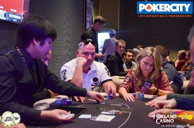 Firat Baltaci en Fatima Moreira de Melo | 2017/08 - WSOP Circuit Rotterdam - #8 €1.650 NLH Main Event Single Re-entry 