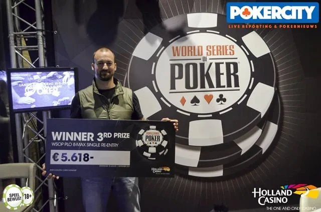 © 2026 Pokercity | Harry Rutten | 2017/08 - WSOP Circuit Rotterdam - #9 €440 PLO 8-MAX Single Re-entry Harry Rutten | 2017/08 - WSOP Circuit Rotterdam - #9 €440 PLO 8-MAX Single Re-entry