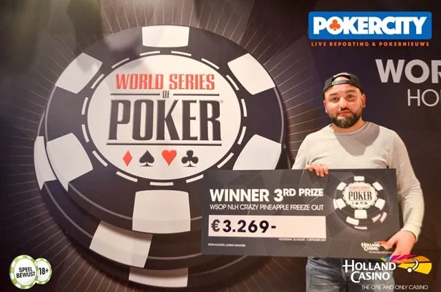 © 2026 Pokercity | NULL | 2017/08 - WSOP Circuit Rotterdam - #10 €330 WSOP Crazy Pineapple NULL | 2017/08 - WSOP Circuit Rotterdam - #10 €330 WSOP Crazy Pineapple