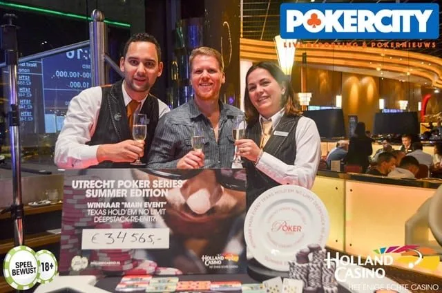 Winnaarsfoto Feenstra | 2017/09 - Utrecht Poker Series - #4 €700 Main Event Re-entry
