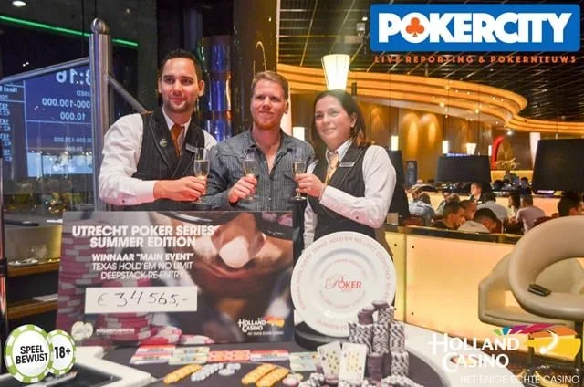 Winnaarsfoto Feenstra 2 | 2017/09 - Utrecht Poker Series - #4 €700 Main Event Re-entry