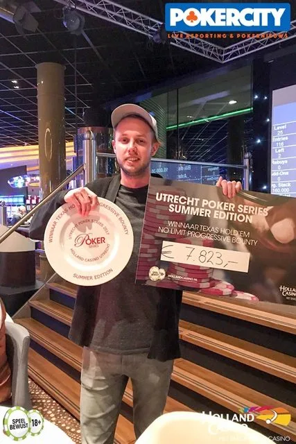 Sam Meeuse | 2017/09 - Utrecht Poker Series - #1 €500 NLHE Progressive Bounty