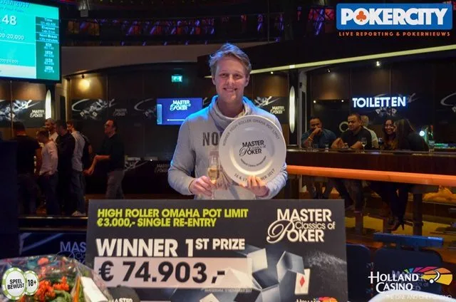 Winnaar €3.250 PLO High Roller Single Re-entry: Samuli Sipila | 2017/11 - Master Classics of Poker - €3.250 PLO High Roller Single Re-entry