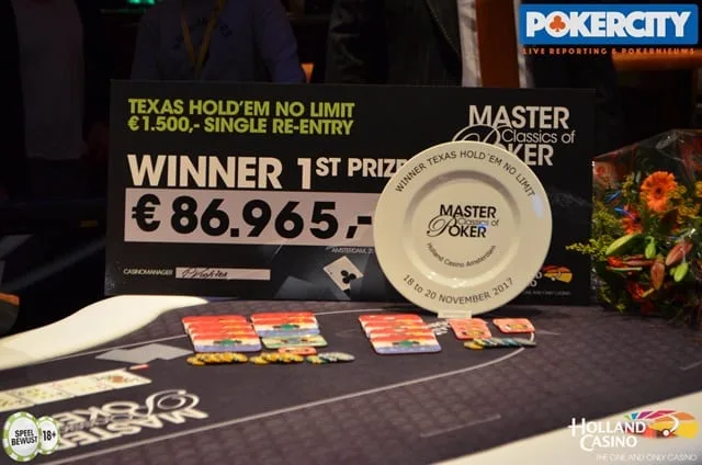 Heads-up | 2017/11 - Master Classics of Poker - €1.600 NLHE Single Re-entry