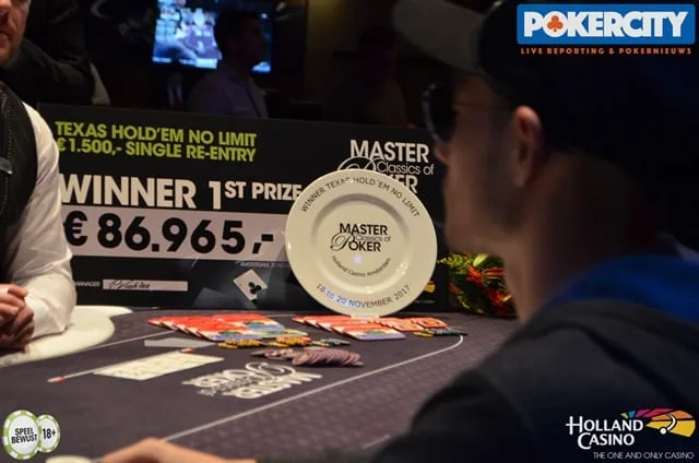 Bordje time! | 2017/11 - Master Classics of Poker - €1.600 NLHE Single Re-entry