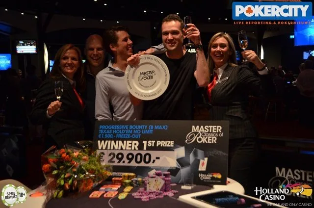 Winnaar €1.600 Progressive Bounty 8-Max: Maik de Rijk | 2017/11 - Master Classics of Poker - €1.600 Progressive Bounty 8-Max