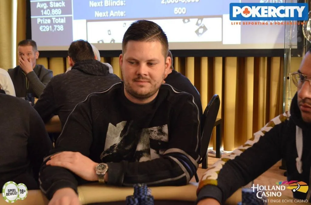 Dieter Victor | 2018/01 - Utrecht Poker Series - €780 NLHE Main Event
