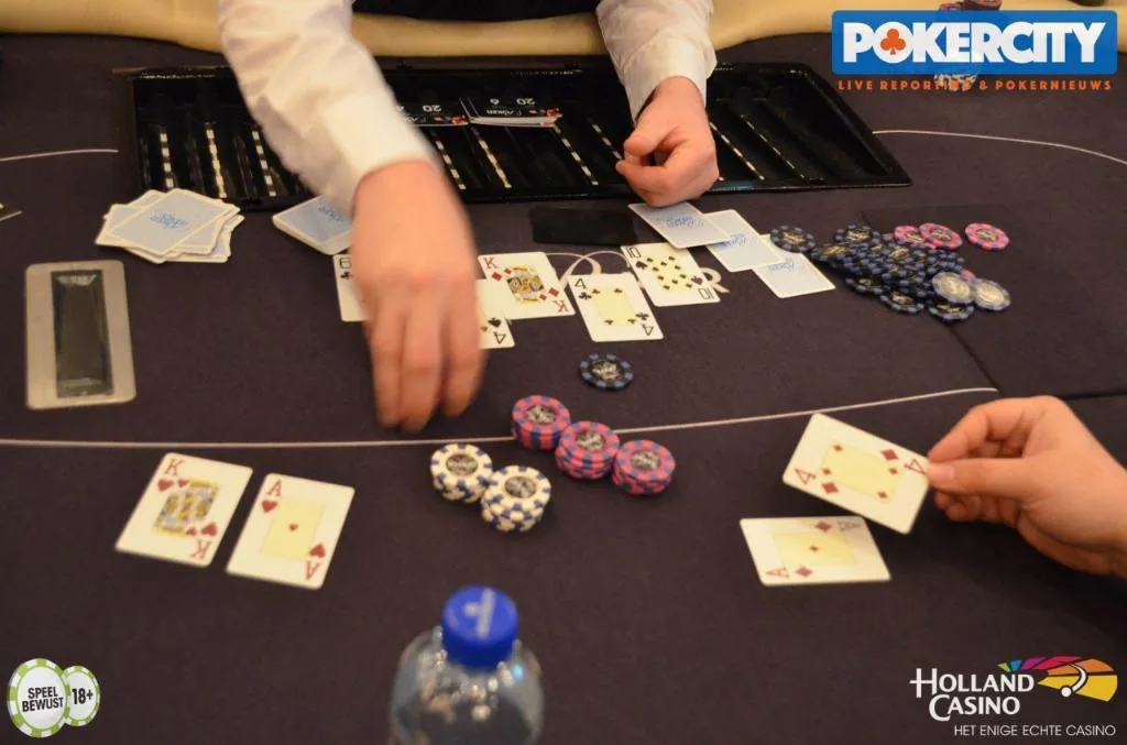 Daan Mulders dubbelt tegen Jan Bronkhorst | 2018/01 - Utrecht Poker Series - €780 NLHE Main Event