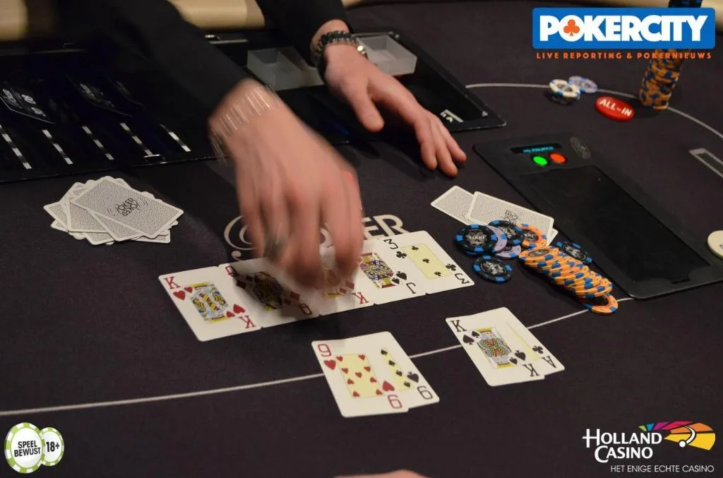 Philippe Verdonschot dubbelt met aas-koning | 2018/03 - Rotterdam Poker Series - €770 NLHE Main Event