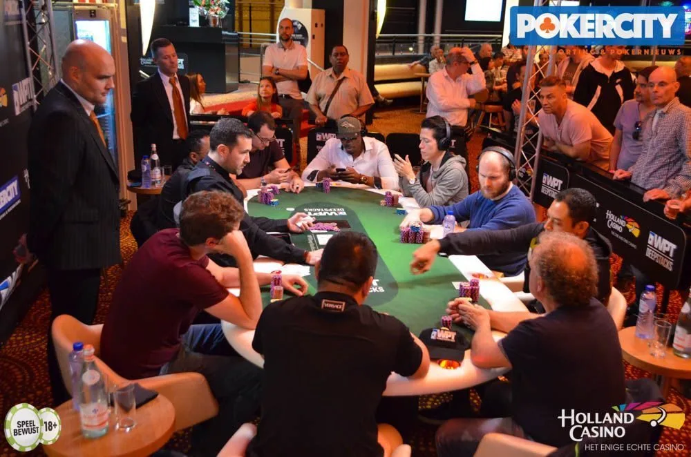 Finaletafel €6.000 High Roller WPT Amsterdam | 2018/04 - WPT Amsterdam - €6.000 WPT High Roller