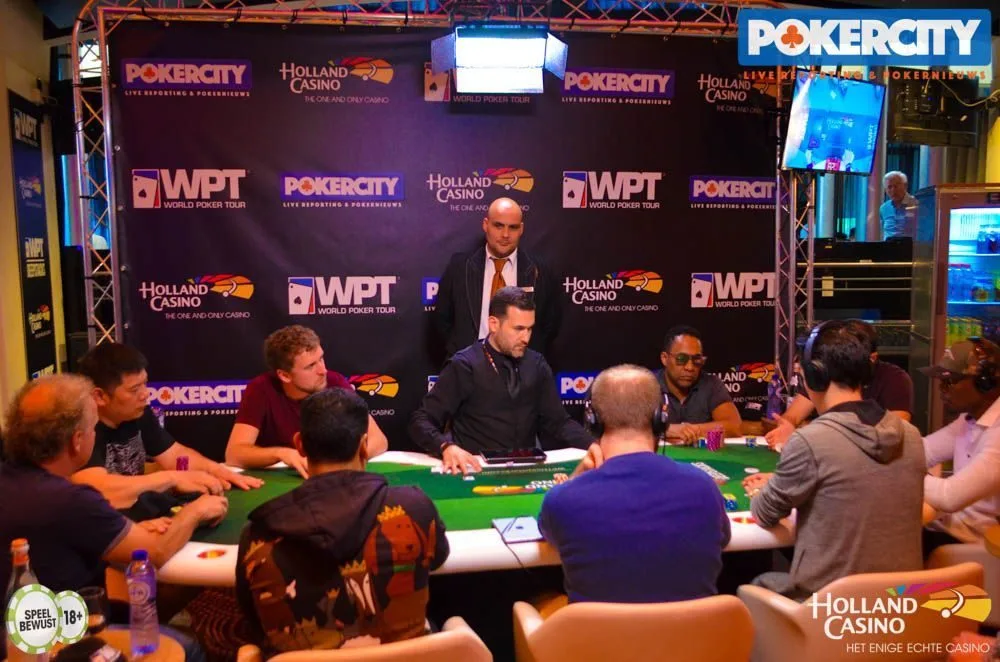 Finaletafel €6.000 High Roller WPT Amsterdam | 2018/04 - WPT Amsterdam - €6.000 WPT High Roller