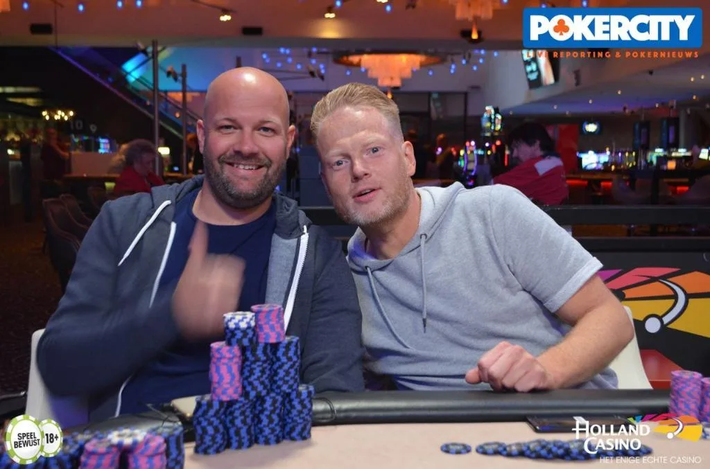 Mitch Vulperhorst en Mischa Wieten | 2018/05 - Enschede Poker Series - €550 Main Event