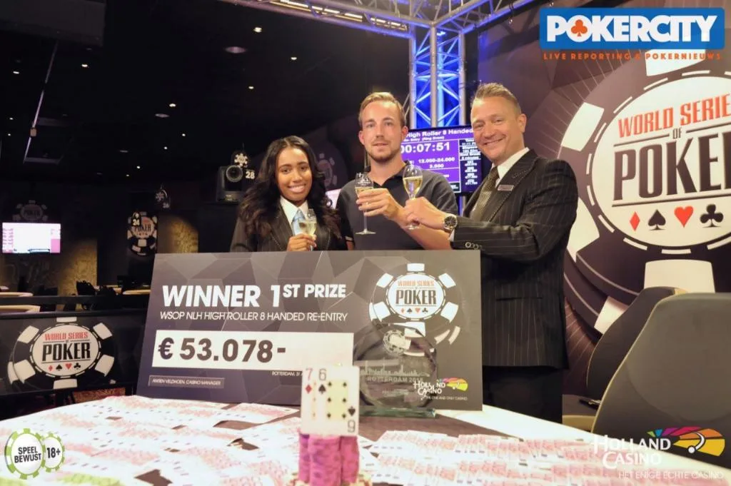 Luuk Gieles | 2018/08 - WSOP Circuit Rotterdam - €3.500 WSOP Circuit High Roller 8-Max - RING