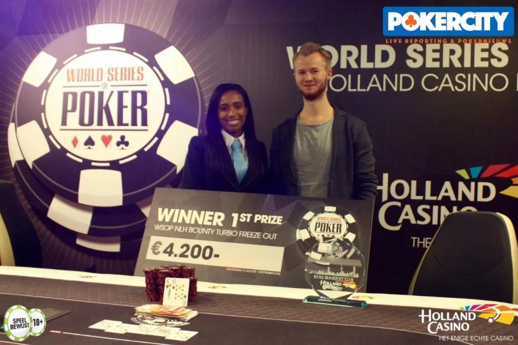 © 2026 Pokercity | Winnaar €440 WSOP Circuit Turbo Bounty: Rens Pleijster | 2018/08 - WSOP Circuit Rotterdam - €440 WSOP Circuit Turbo Bounty Winnaar €440 WSOP Circuit Turbo Bounty: Rens Pleijster | 2018/08 - WSOP Circuit Rotterdam - €440 WSOP Circuit Turbo Bounty