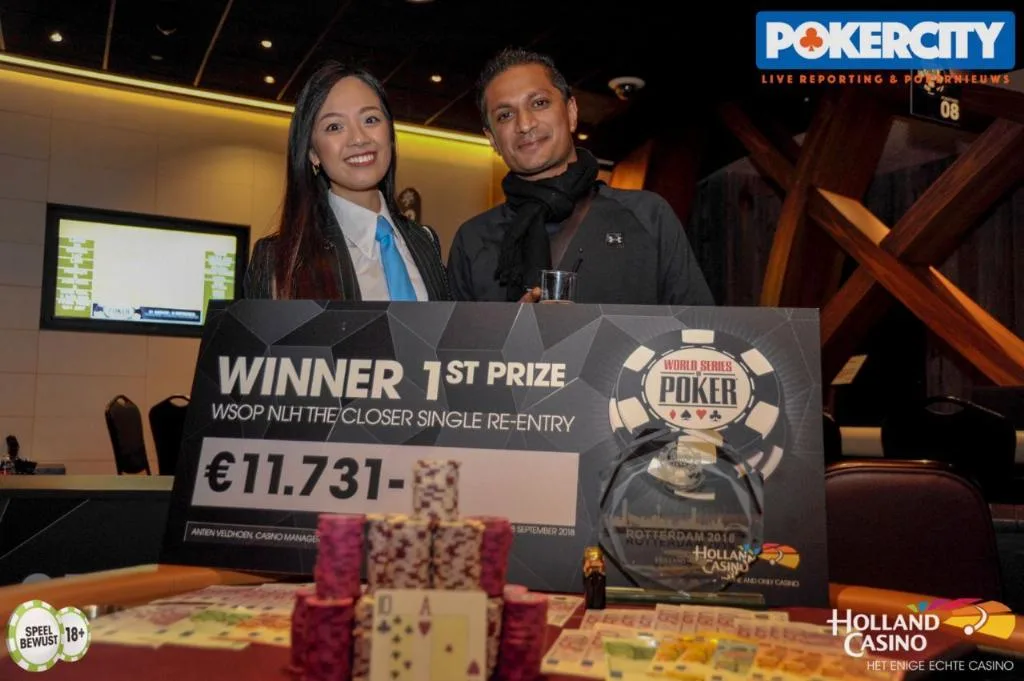 © 2026 Pokercity | Winnaar €330 WSOP Circuit The Closer - RING: Firoz Kadirbaks | 2018/08 - WSOP Circuit Rotterdam - €330 WSOP Circuit The Closer - RING Winnaar €330 WSOP Circuit The Closer - RING: Firoz Kadirbaks | 2018/08 - WSOP Circuit Rotterdam - €330 WSOP Circuit The Closer - RING