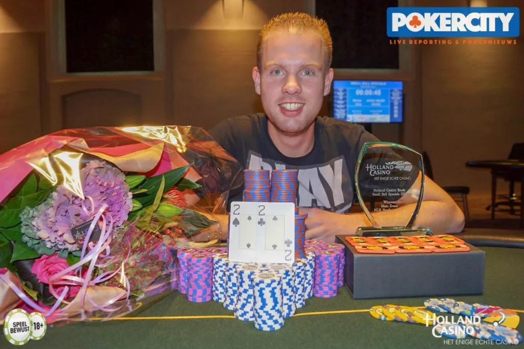 Winnaar €200 Main Event: Michael Rijnen | 2018/10 - Small Ball Specials Breda - €200 Main Event