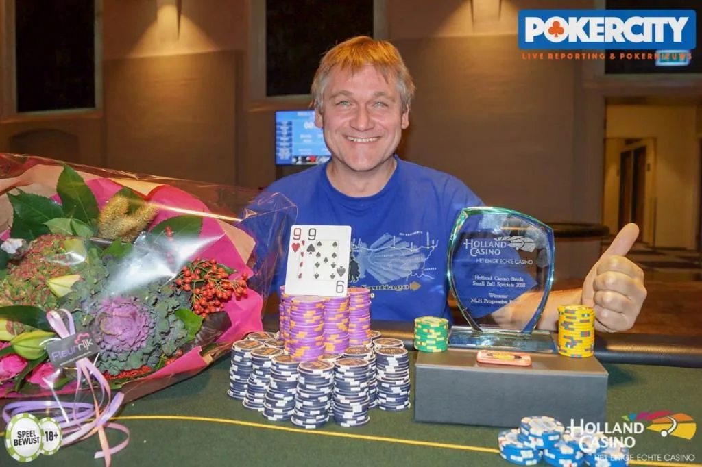 Winnaar €220 Progressive Bounty: Roelof van der Linde | 2018/10 - Small Ball Specials Breda - €220 Progressive Bounty
