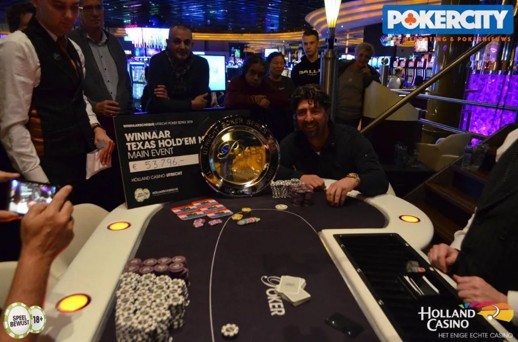 2018/01 - Utrecht Poker Series - €780 NLHE Main Event